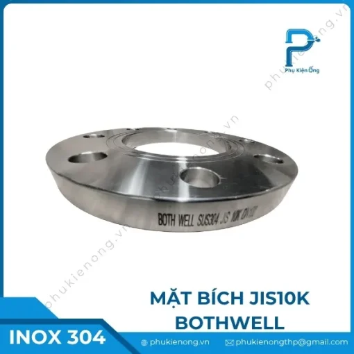 Mặt bích inox 304 Bothwell JIS10K