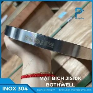 Mặt bích inox 304 Bothwell JIS10K