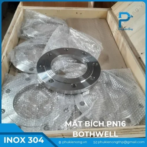 Mặt bích inox 304 Bothwell PN16