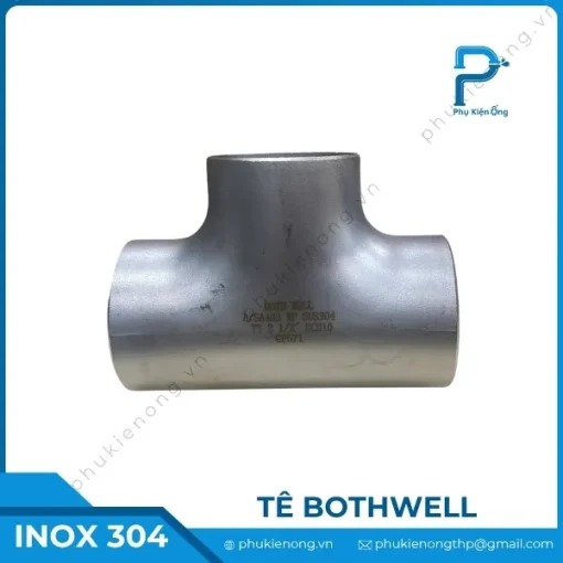 Tê inox 304 Bothwell