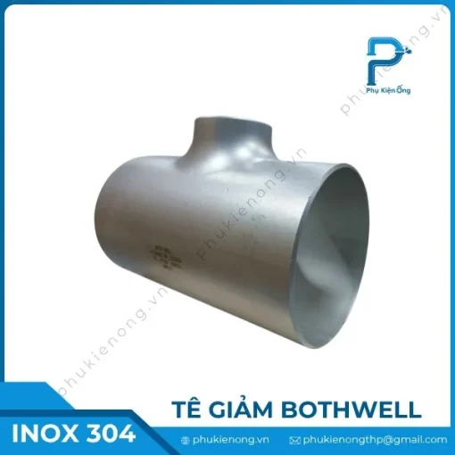 Tê giảm inox 304 Bothwell