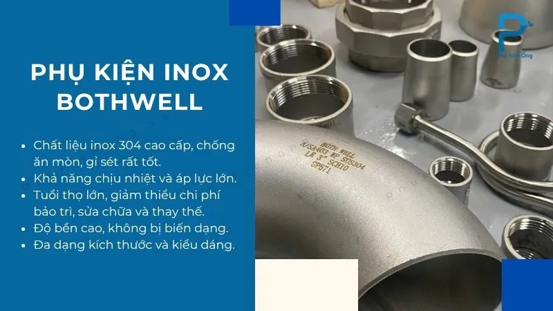 Ưu điểm nổi bật của phụ kiện ống Bothwell