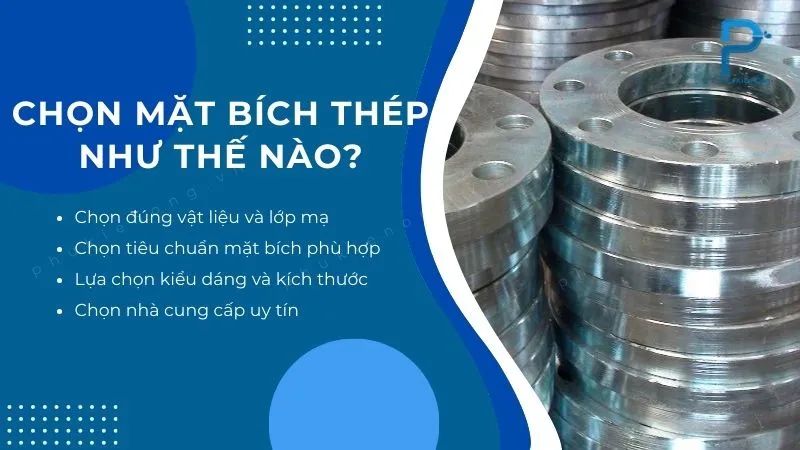 Các tips mua mặt bích thép chất lượng, giá hời