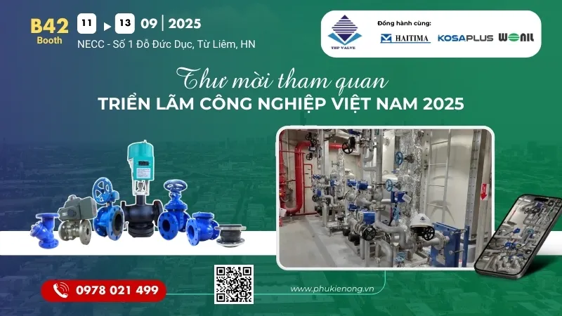 Thư mời tham quan triển lãm Viet Industry 2025