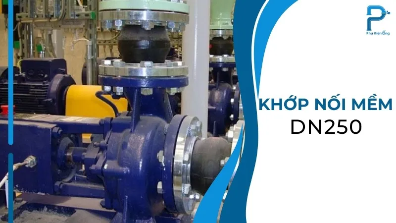 Khớp nối mềm DN250 là gì? Chi tiết cấu tạo, chức năng và các ứng dụng!