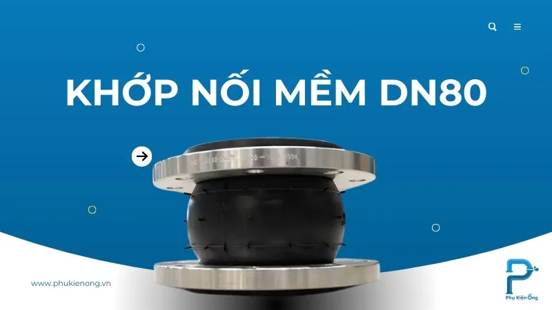Bí quyết chọn và sử dụng khớp nối mềm DN80 không phải ai cũng biết!