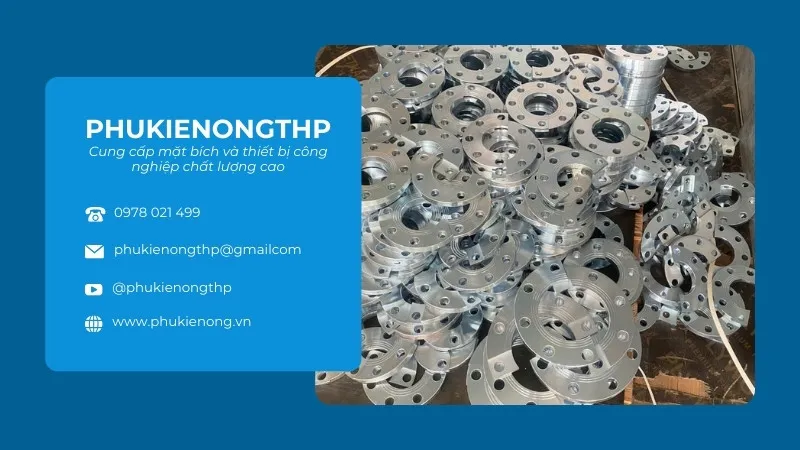 Phụ kiện ống THP - Cung cấp mặt bích và thiết bị công nghiệp chất lượng cao