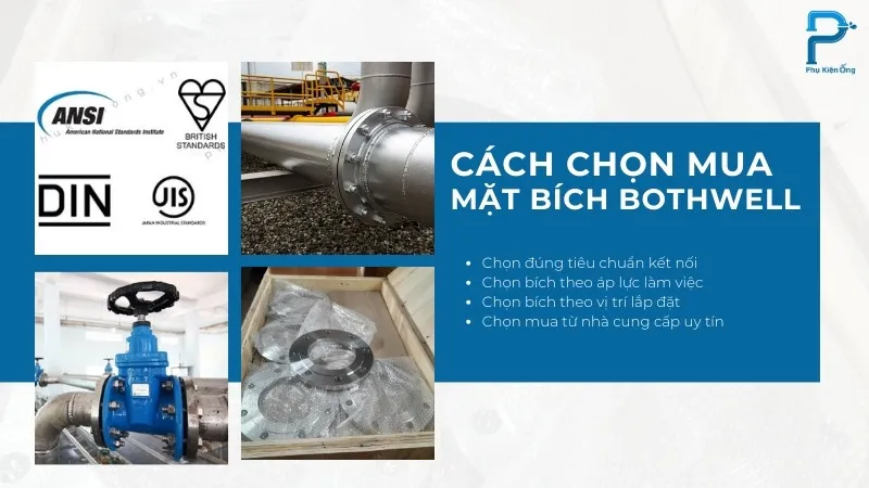 4 tiêu chí chọn mua mặt bích Bothwell đúng chuẩn