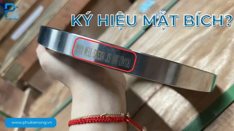Giải mã các ký hiệu mặt bích & tầm quan trọng của ký hiệu