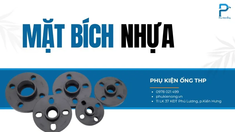 Mặt bích nhựa chất lượng cao tại Phụ kiện ống THP