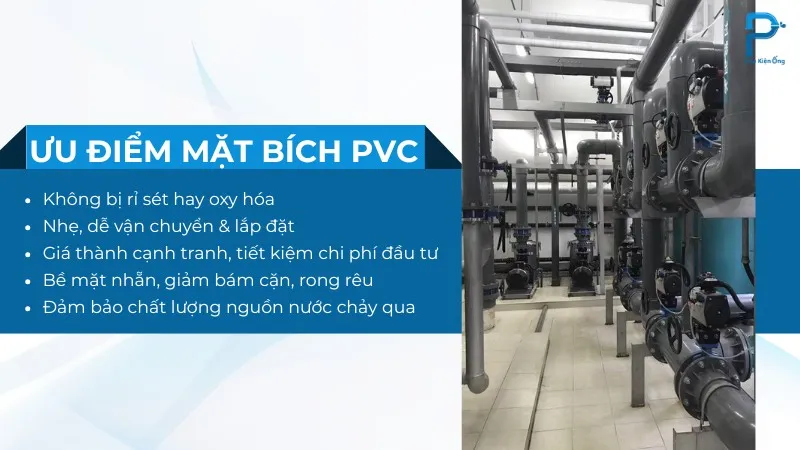Ưu điểm nổi bật của mặt bích nhựa PVC