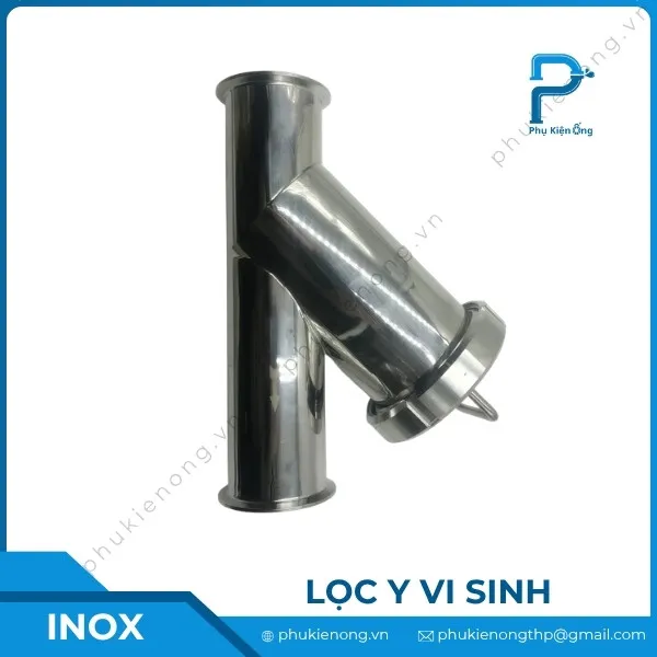 Lọc y inox vi sinh | Nối Clamp