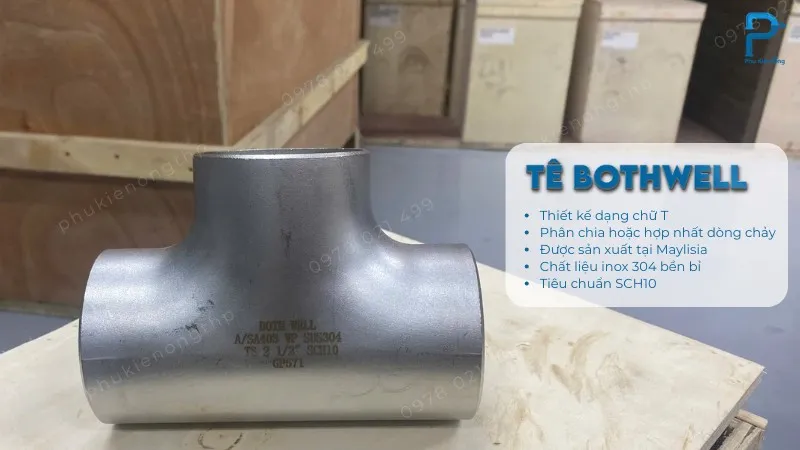 Tê Bothwell được nhập khẩu Malaysia, làm từ inox cao cấp