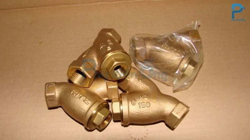 Y lọc đồng Kitz nối ren BSPT Class 150 fig.Y