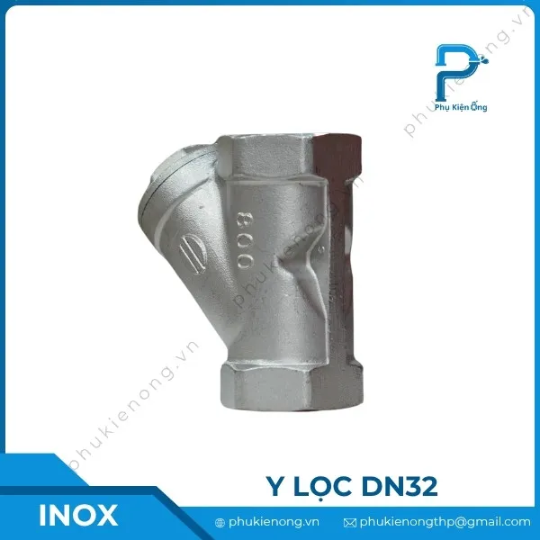 Y lọc inox DN32