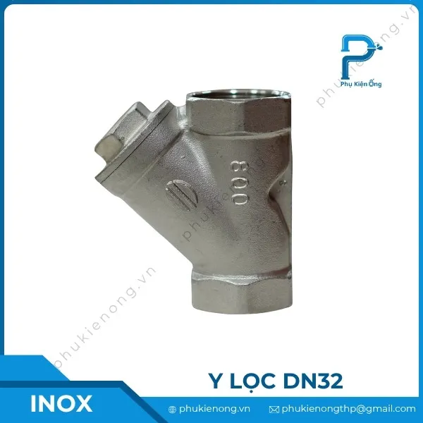 Y lọc inox DN32