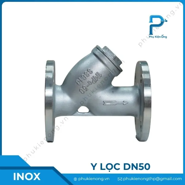 Y lọc inox DN50