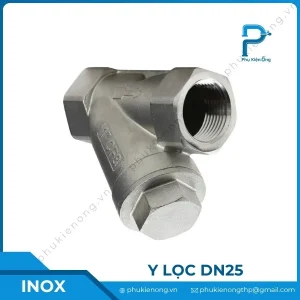 Y lọc inox DN25