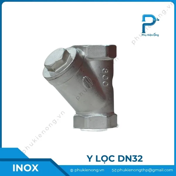 Y lọc inox DN32