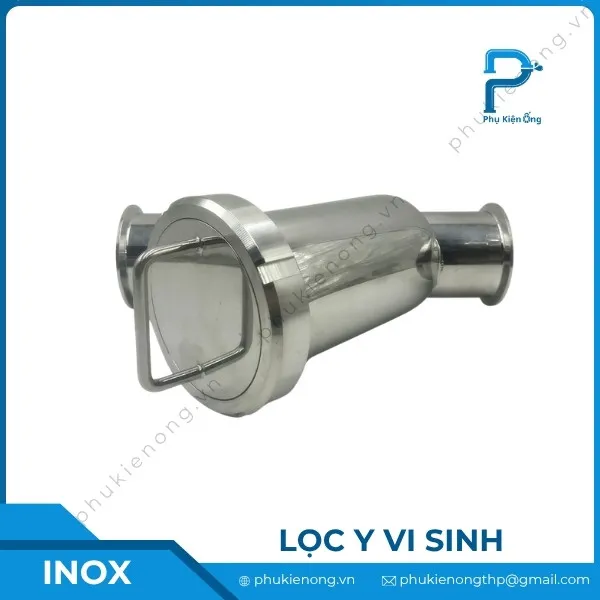 Lọc y inox vi sinh | Nối Clamp