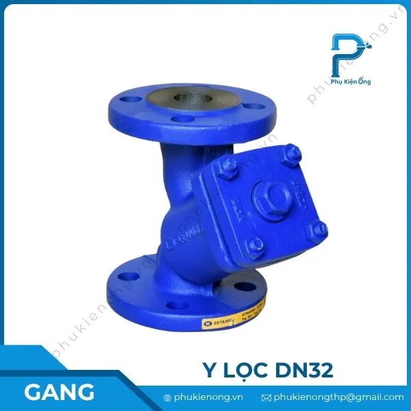 Y lọc gang DN32