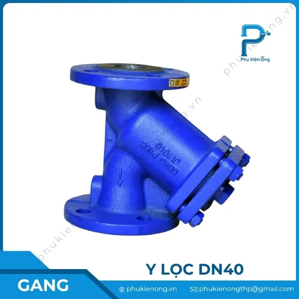 Y lọc gang DN40