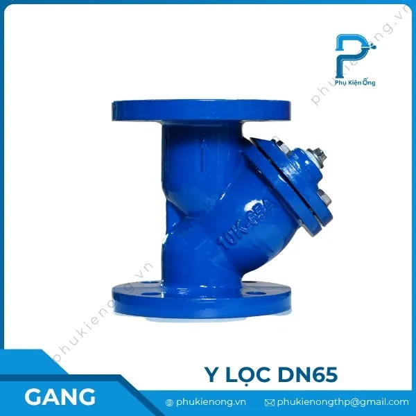 Y lọc gang DN65