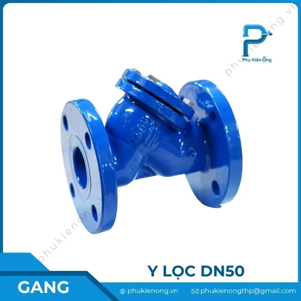 Y lọc gang DN50