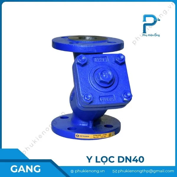 Y lọc gang DN40
