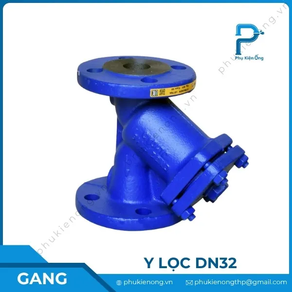 Y lọc gang DN32