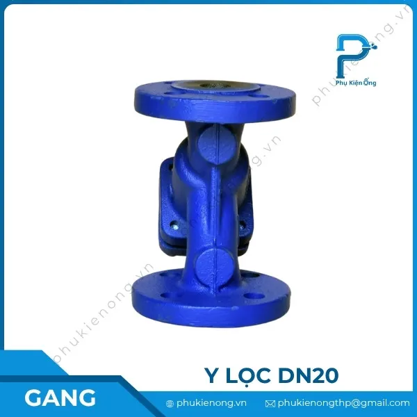 Y lọc gang DN20 nối bích nhập khẩu