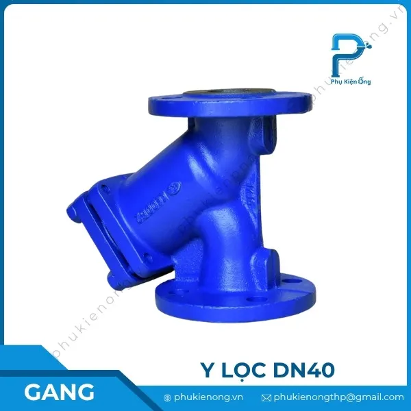 Y lọc gang DN40