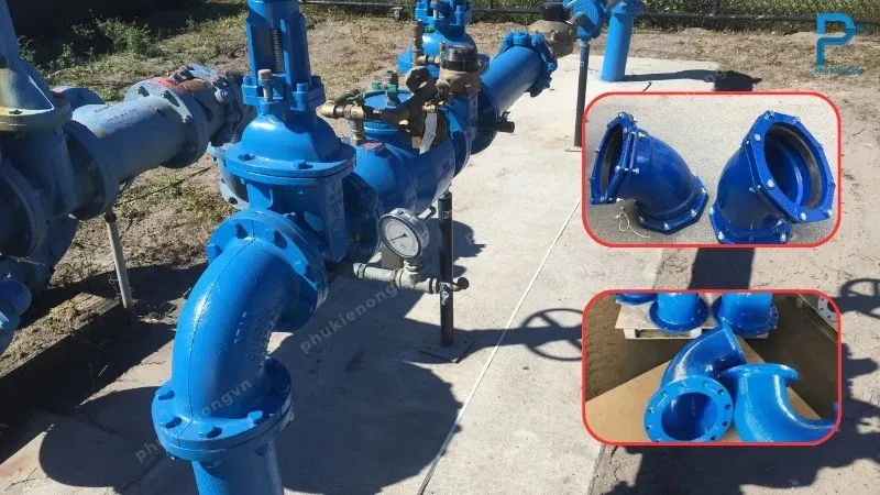 Các loại cút gang thông dụng trong đường ống