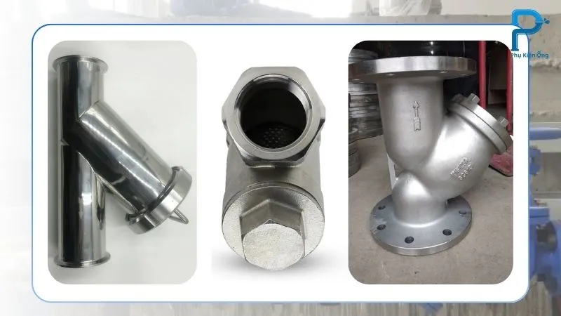 Các loại lọc y inox thông dụng