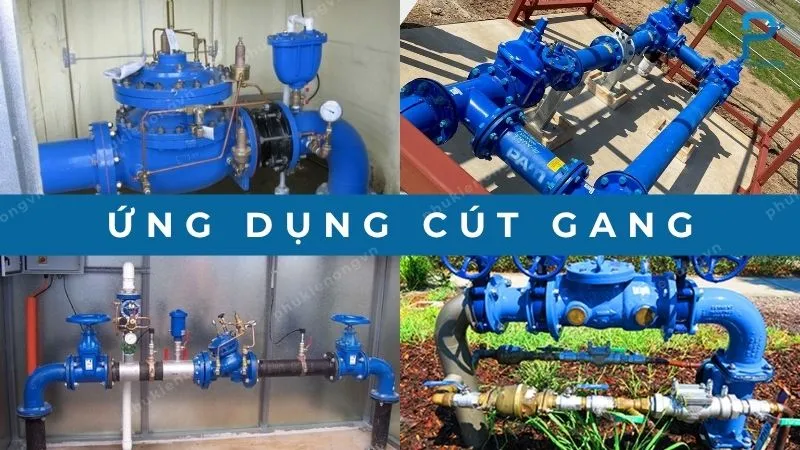 Ứng dụng của cút gang trong hệ thống công nghiệp
