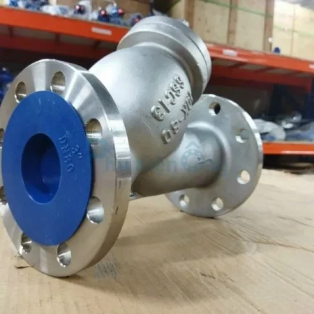 Lọc y inox nối bích Wonil - Hàn Quốc